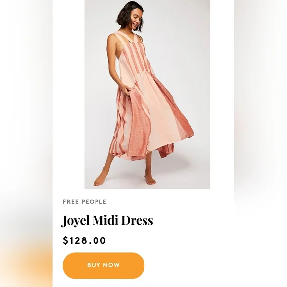 Free People JOYEL Midi/Maxi Sundress - Picture 4 of 6